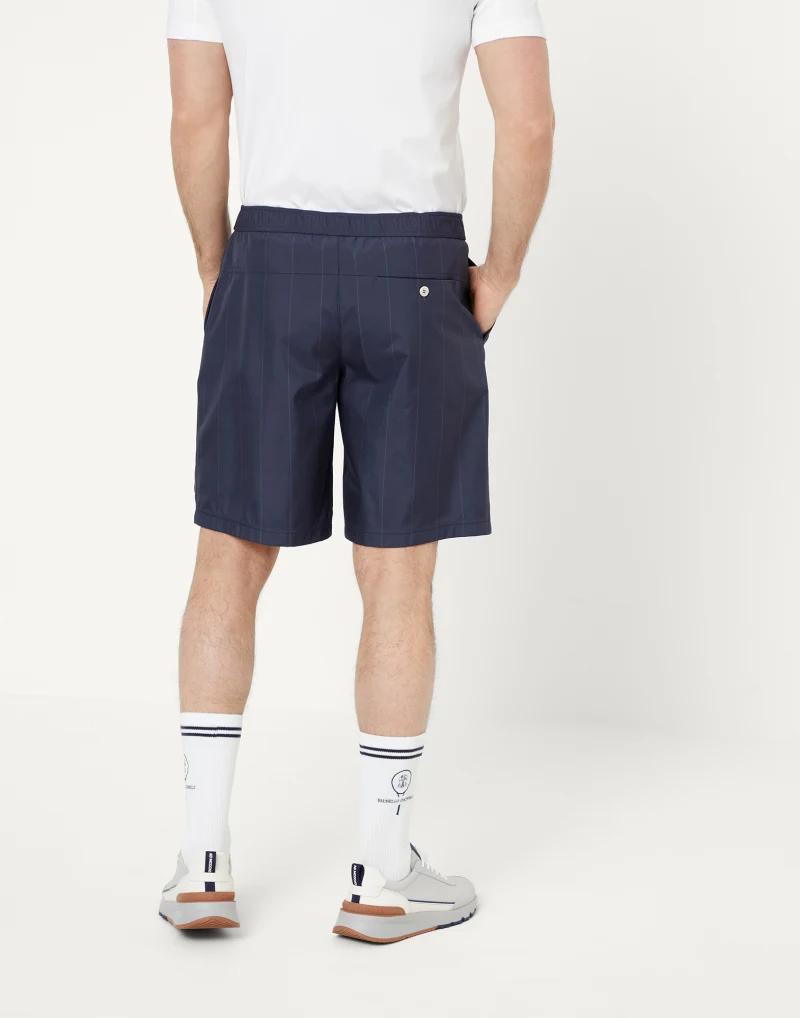 Brunello Cucinelli Blue Polyester Shorts