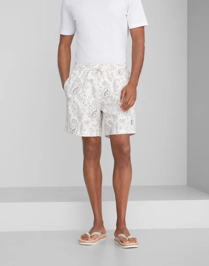 Brunello Cucinelli Bicolor Polyester Shorts