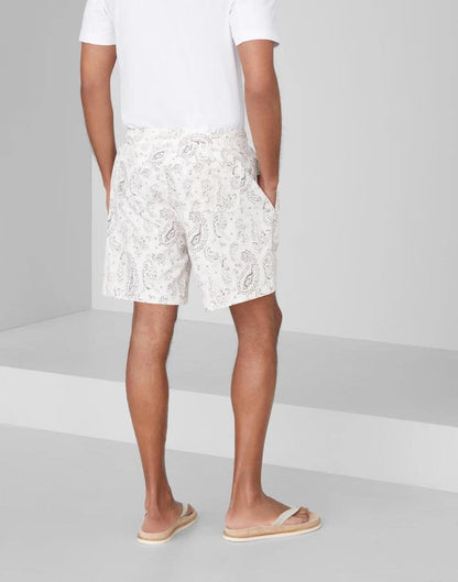 Brunello Cucinelli Bicolor Polyester Shorts