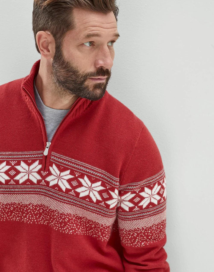 Brunello Cucinelli Red Cashmere Sweater