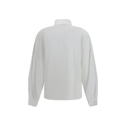 SOSUE White Cotton Blouse