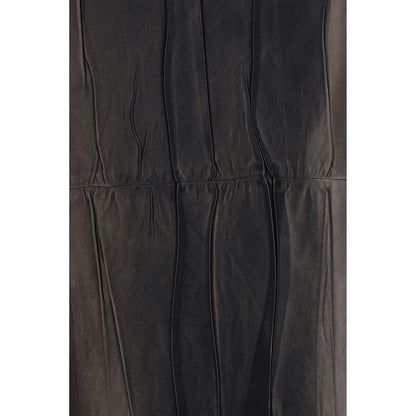 Ermanno Scervino Black Lamb Ovis Aries Aries Midi Skirt