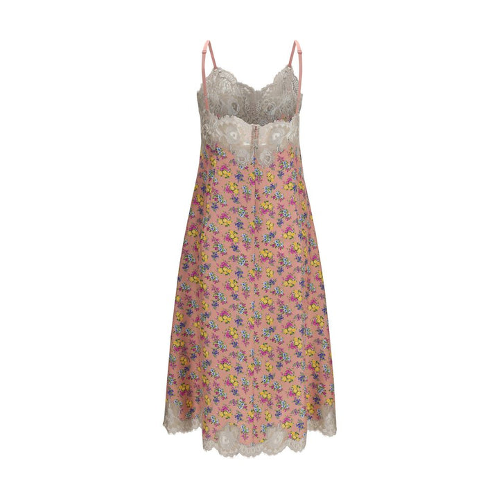 Dolce & Gabbana Multicolor Silk Casual Dress