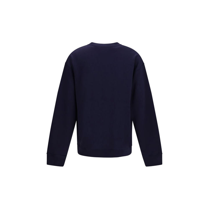 Balmain Blue Cotton Sweatshirt