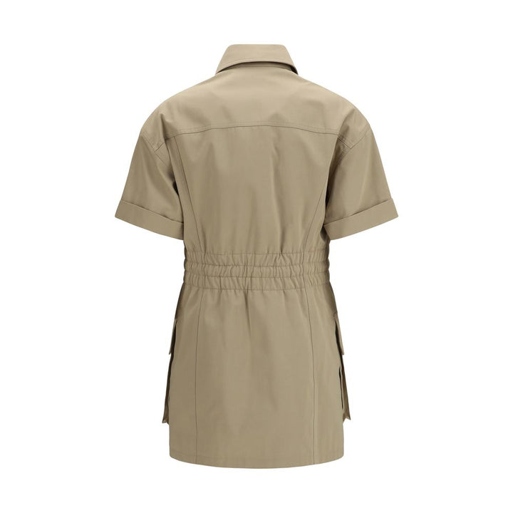 Balmain Beige Cotton Casual Dress