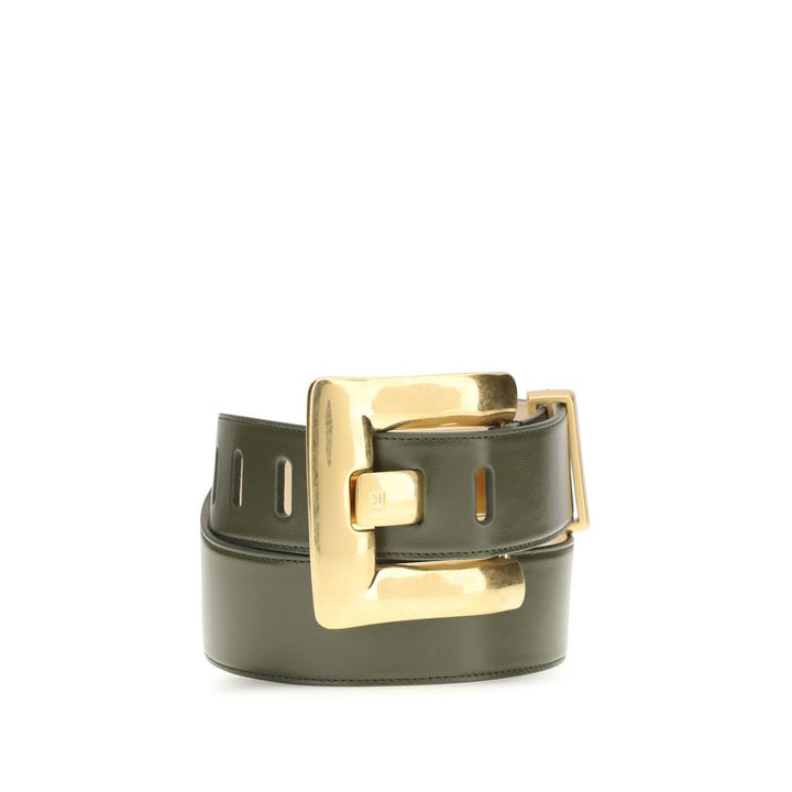 Balmain Bicolor Calf Leather Bos Taurus Regular Belt