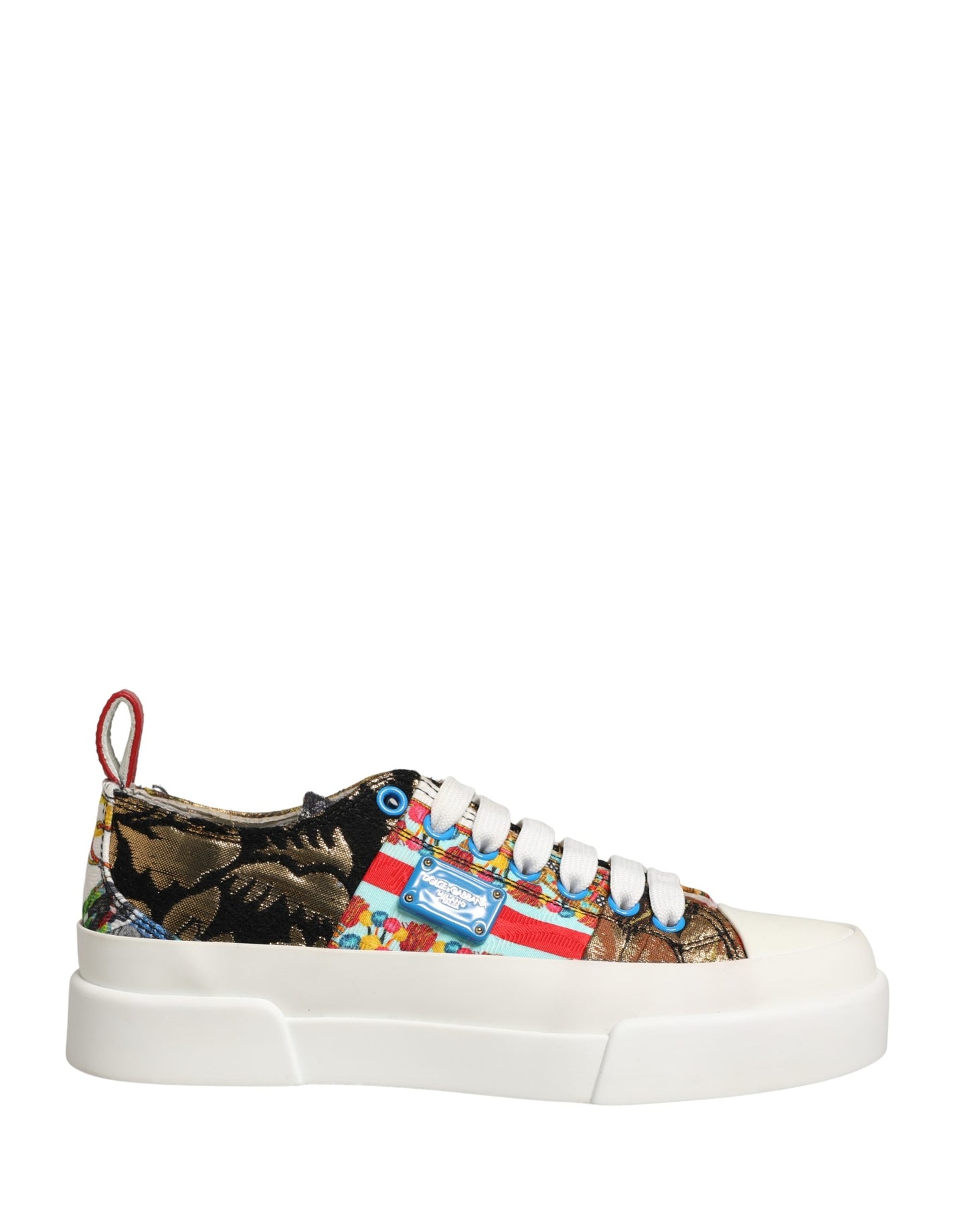 Zapatillas bajas multicolor patchwork Dolce & Gabbana
