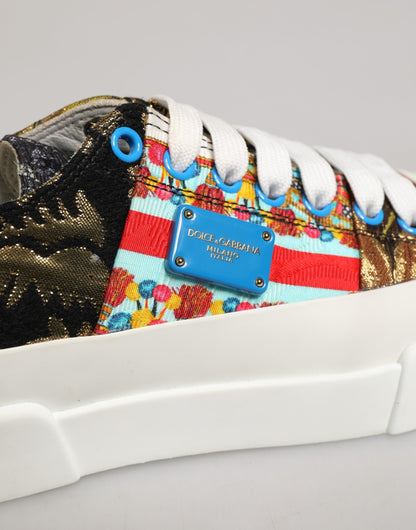 Zapatillas bajas multicolor patchwork Dolce & Gabbana