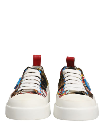Zapatillas bajas multicolor patchwork Dolce & Gabbana