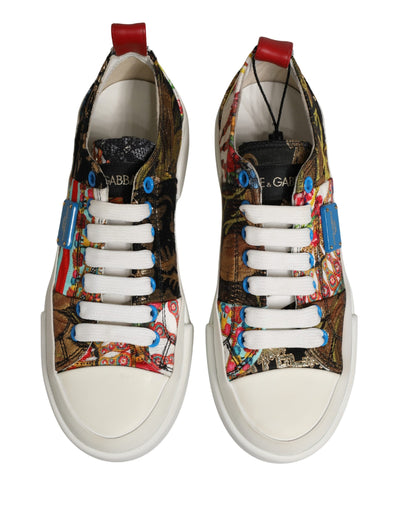 Zapatillas bajas multicolor patchwork Dolce & Gabbana