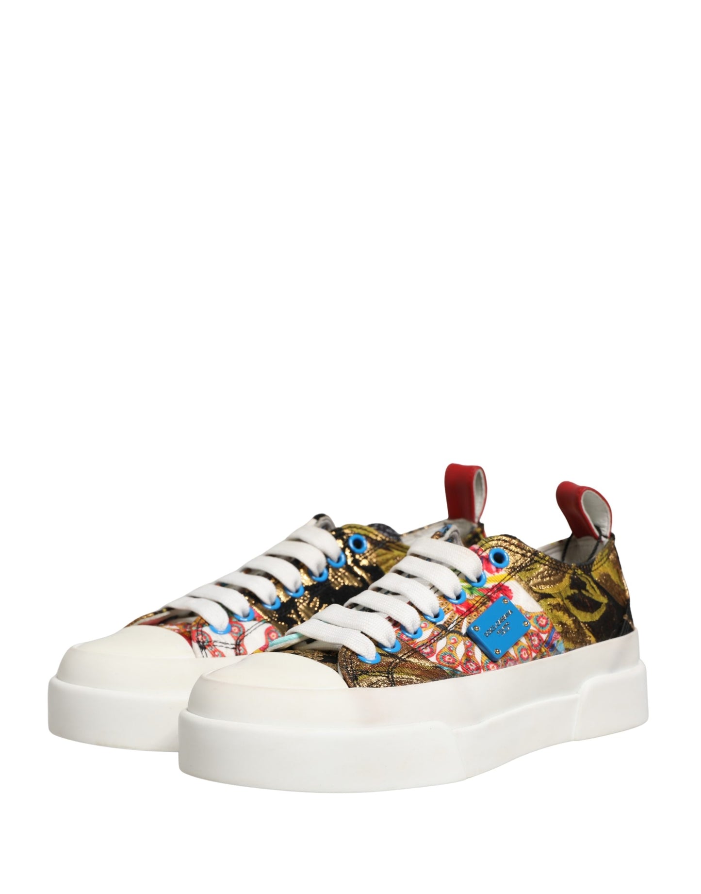 Zapatillas bajas multicolor patchwork Dolce & Gabbana