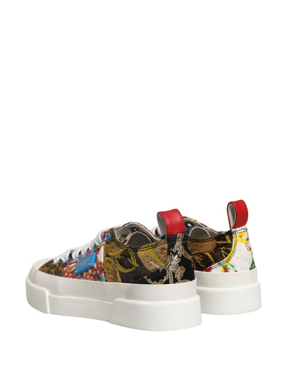 Zapatillas bajas multicolor patchwork Dolce & Gabbana