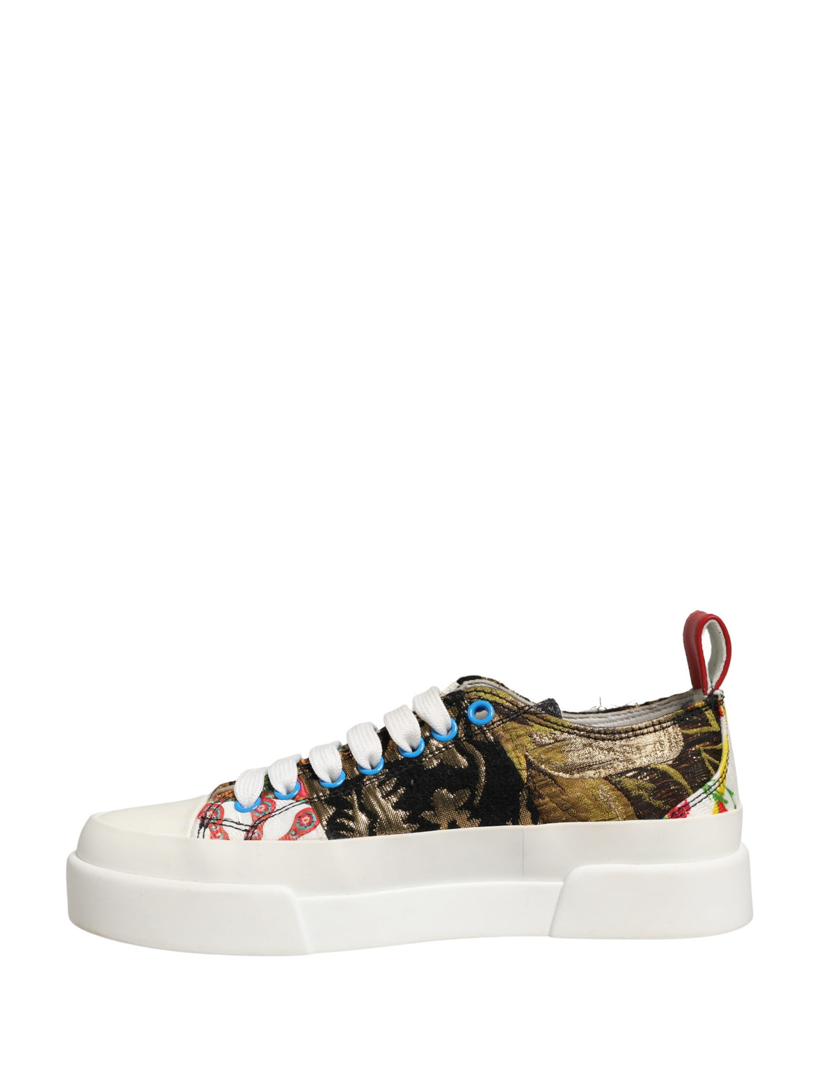 Chaussures Baskets Basses Dolce & Gabbana Patchwork Multicolore