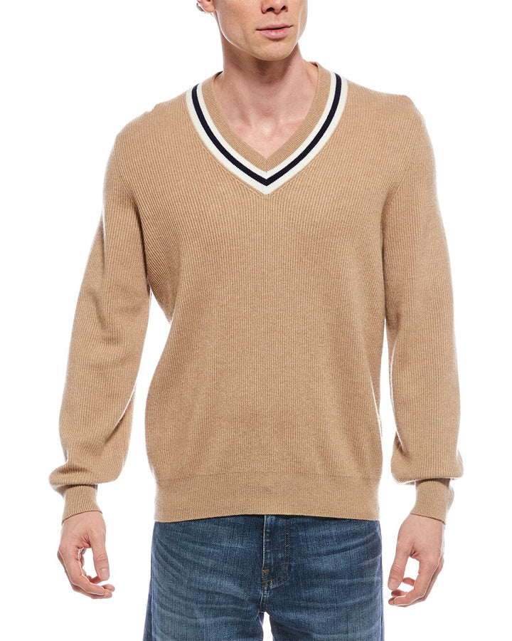 Brunello Cucinelli Brown Cashmere Sweatshirt