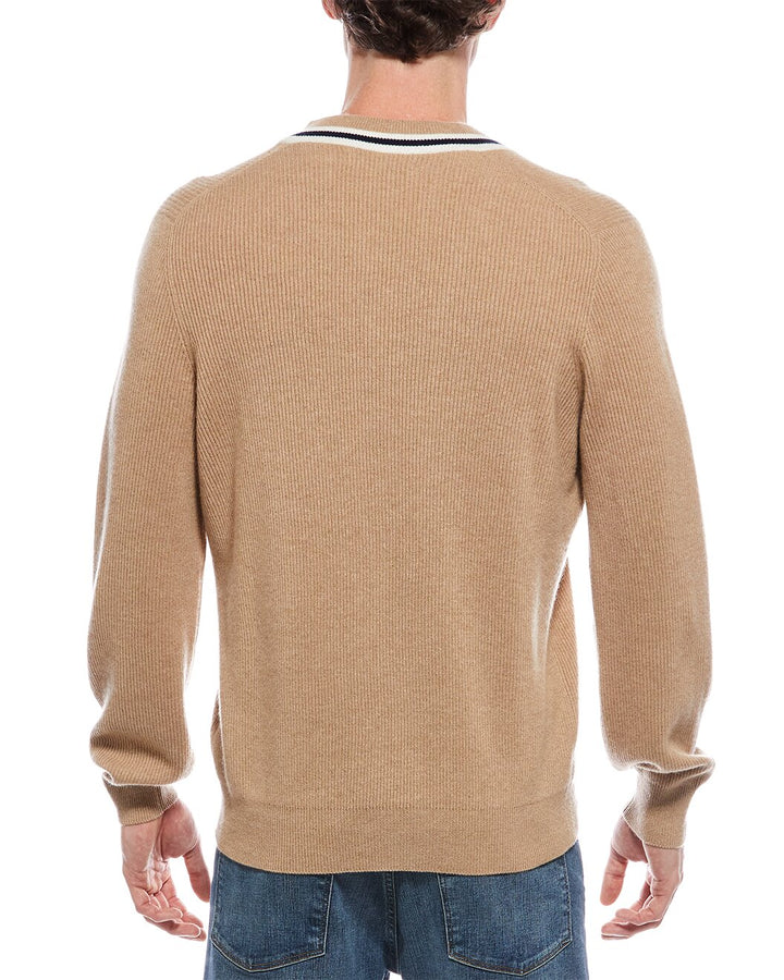 Brunello Cucinelli Brown Cashmere Sweatshirt