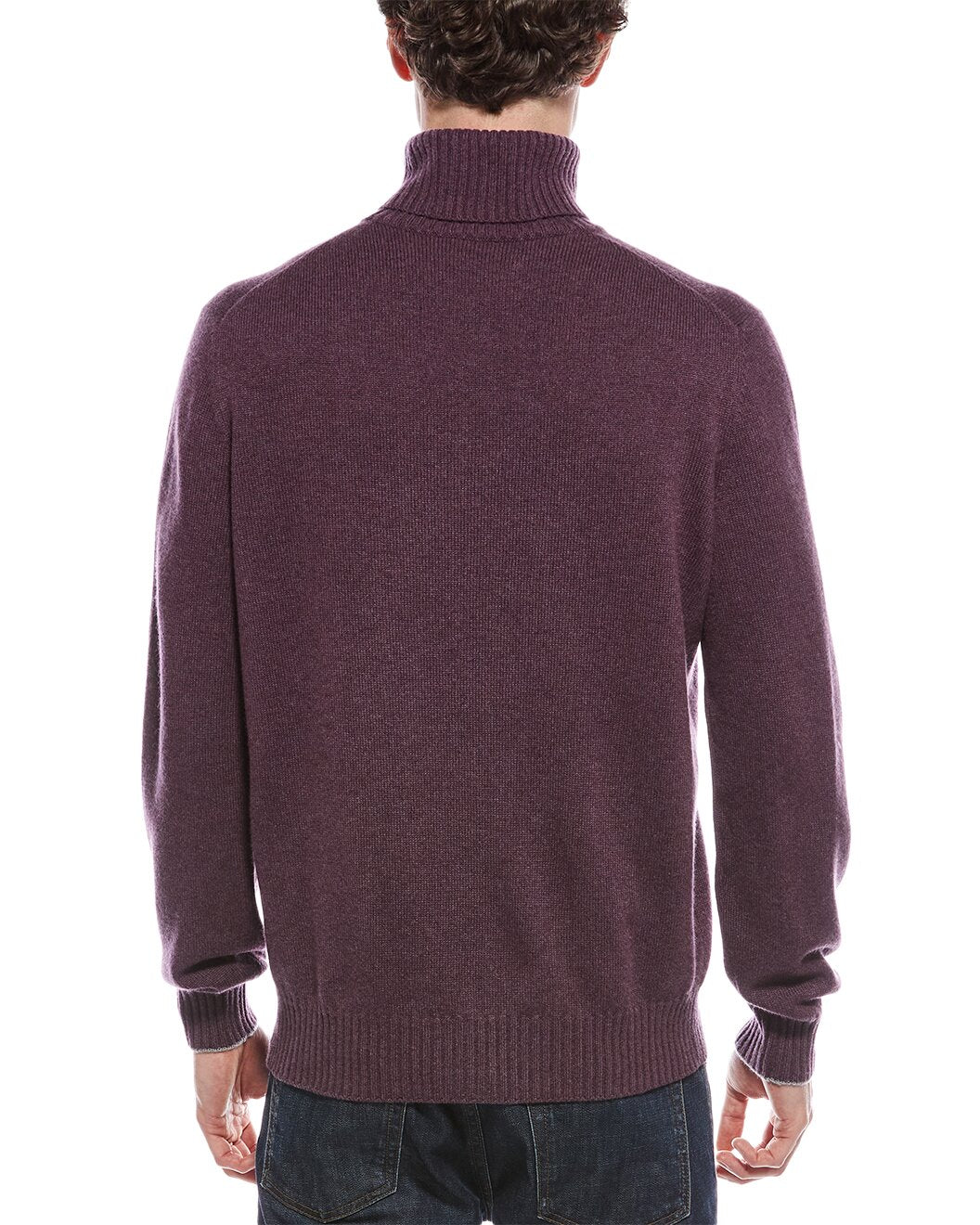 Brunello Cucinelli Brown Cashmere Turtleneck