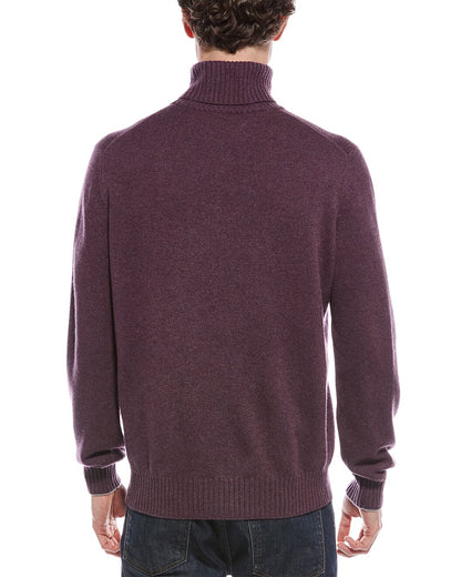 Brunello Cucinelli Brown Cashmere Turtleneck