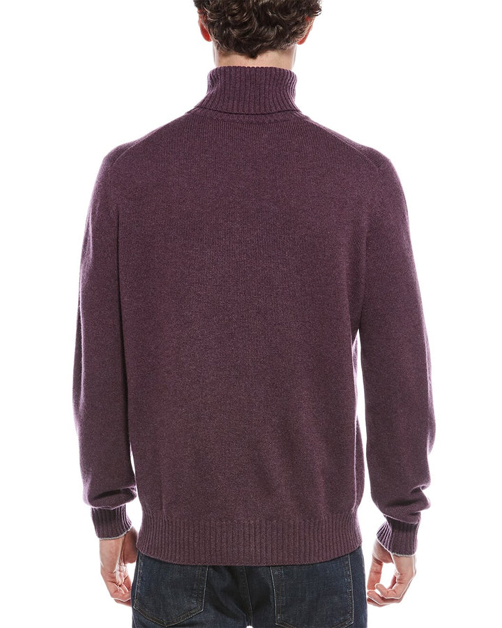 Brunello Cucinelli Brown Cashmere Turtleneck