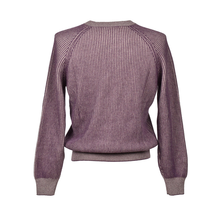 Brunello Cucinelli Multicolor Cashmere Sweatshirt