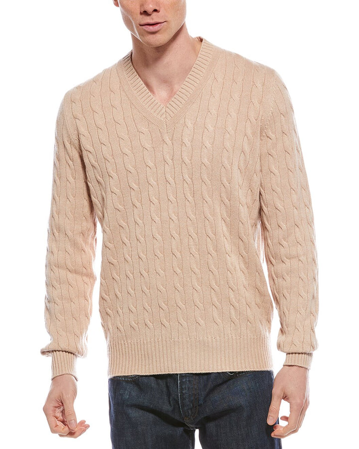 Brunello Cucinelli Brown Cashmere Sweatshirt