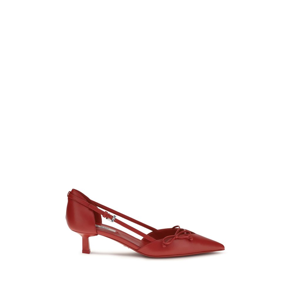 Zapatos de tacón Prada multicolor de piel de cabra