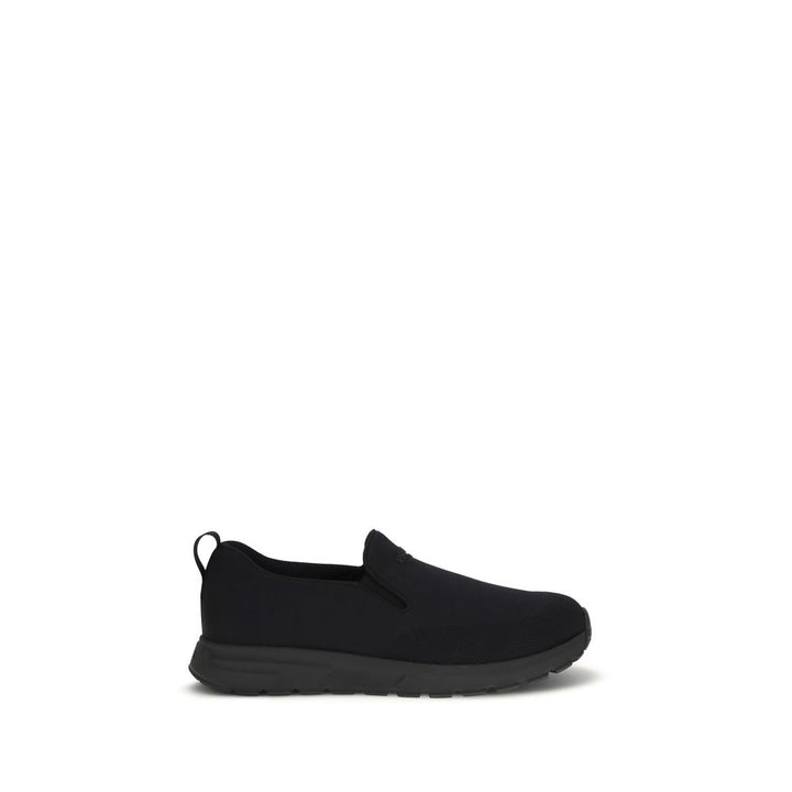 Prada Black Fabric Sneakers
