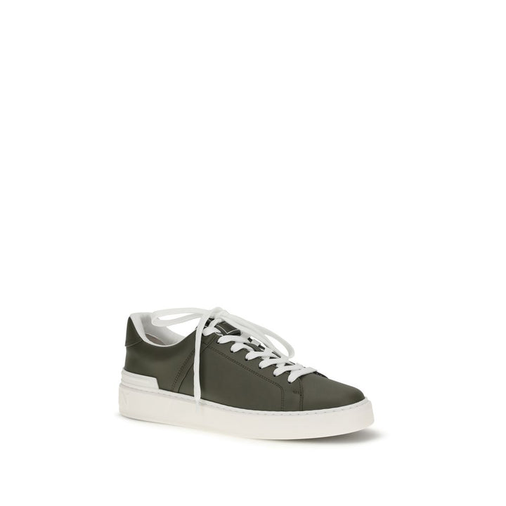 Balmain Bicolor Calf Leather Bos Taurus Sneakers
