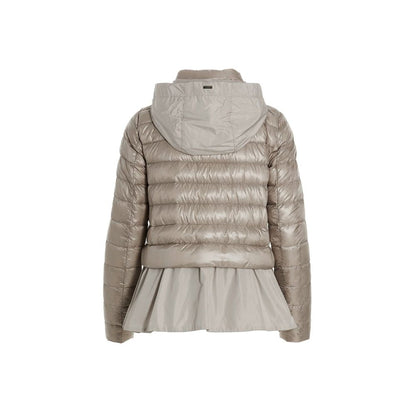Herno Gray Polyamide Shell Jacket