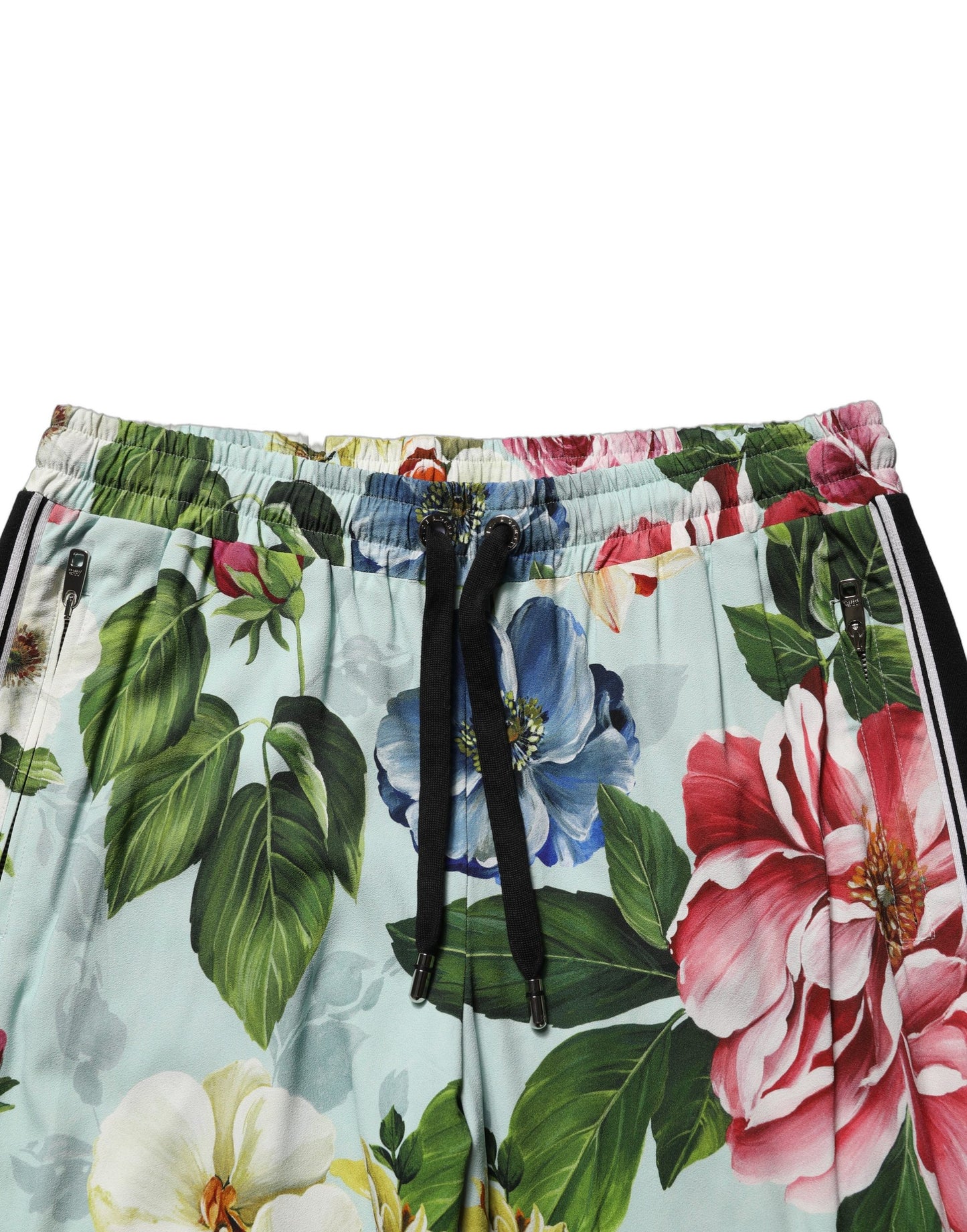 Dolce & Gabbana Multicolor Floral Joggers Trouser Pants
