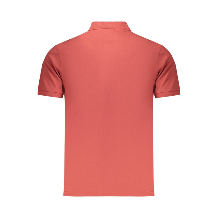 Rifle Red Cotton Men's Polo Shirt