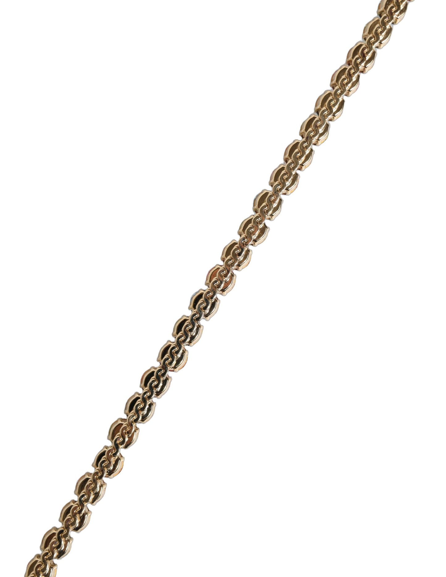 Cinturón Dolce & Gabbana de cuero rosa con cadena de cristal