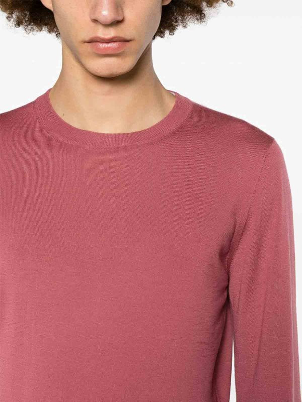 Brunello Cucinelli Pink Wool Sweatshirt