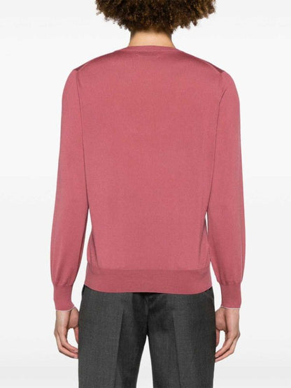 Brunello Cucinelli Pink Wool Sweatshirt