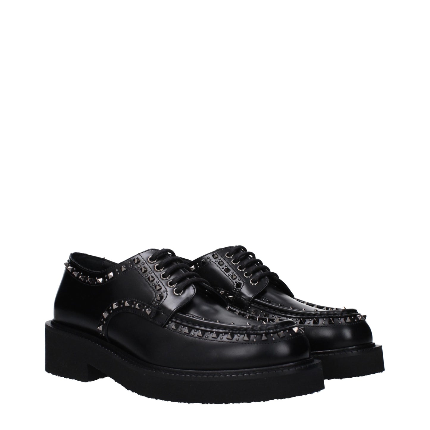 Richelieus et Derbies Valentino Garavani en Cuir Noir