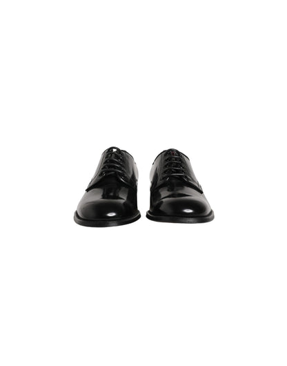 Chaussures habillées Richelieu Dolce & Gabbana en cuir de veau noir pour homme