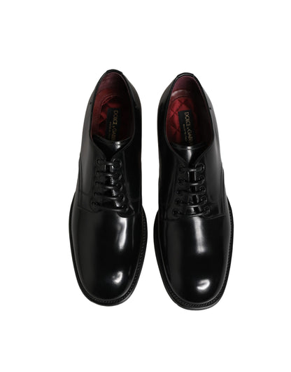 Chaussures habillées Richelieu Dolce & Gabbana en cuir de veau noir pour homme