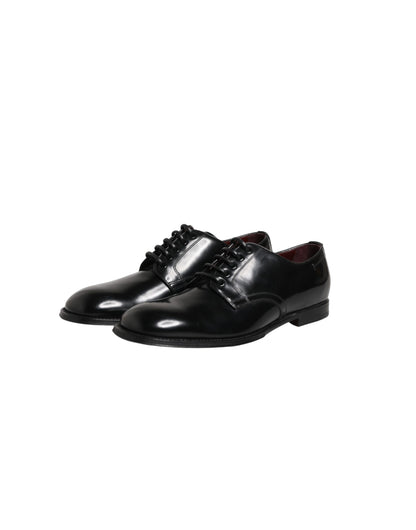 Chaussures habillées Richelieu Dolce & Gabbana en cuir de veau noir pour homme