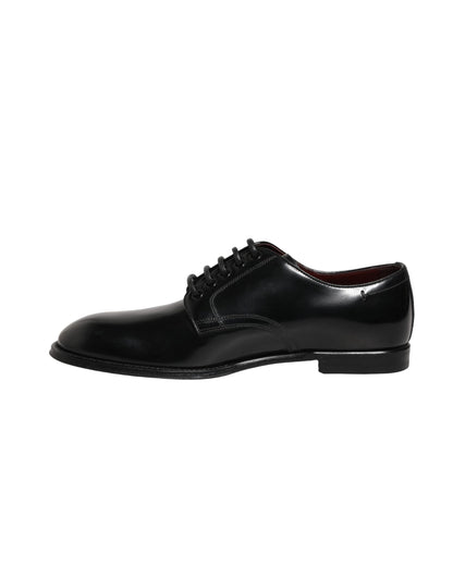 Chaussures habillées Richelieu Dolce & Gabbana en cuir de veau noir pour homme