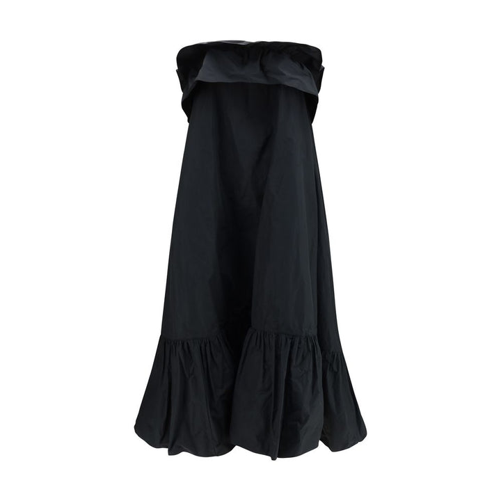 Vestido casual de poliéster negro Saint Laurent