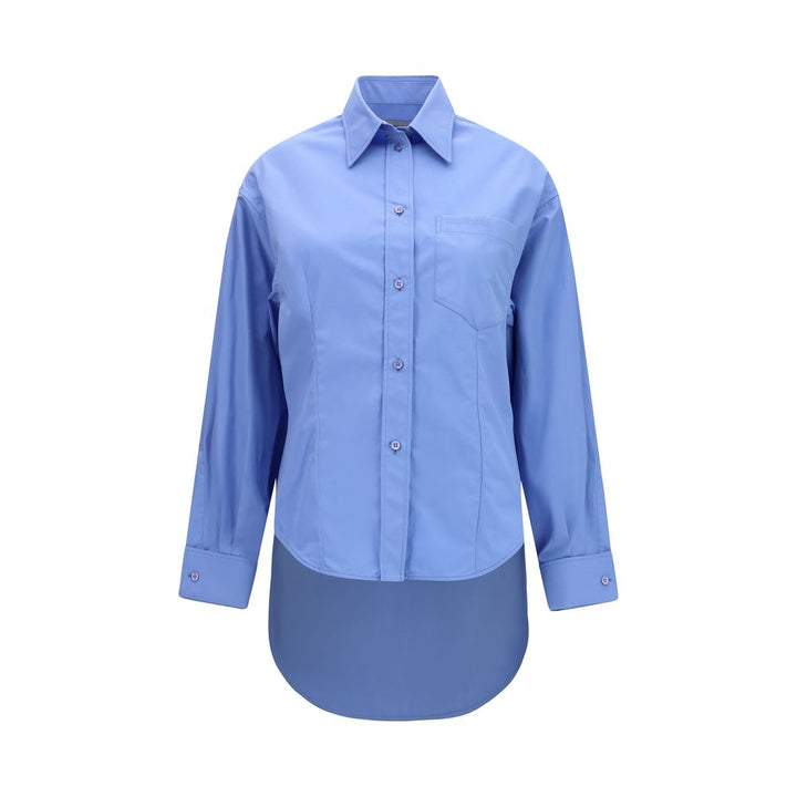 Chemise Balenciaga en coton bleu