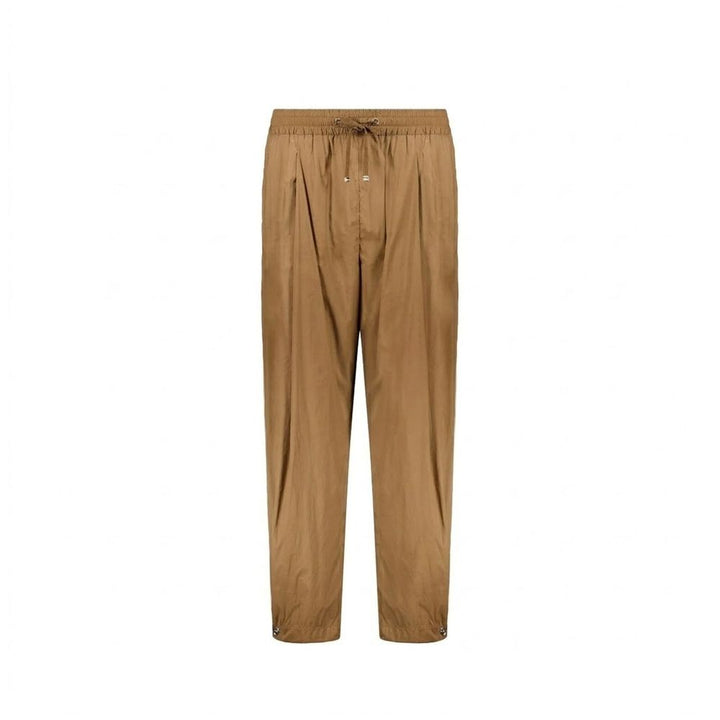 Herno Brown Elastane Casual Pants