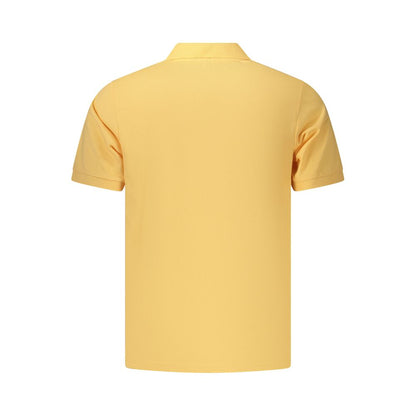 Coveri Moving Orange Cotton Men's Polo Shirt