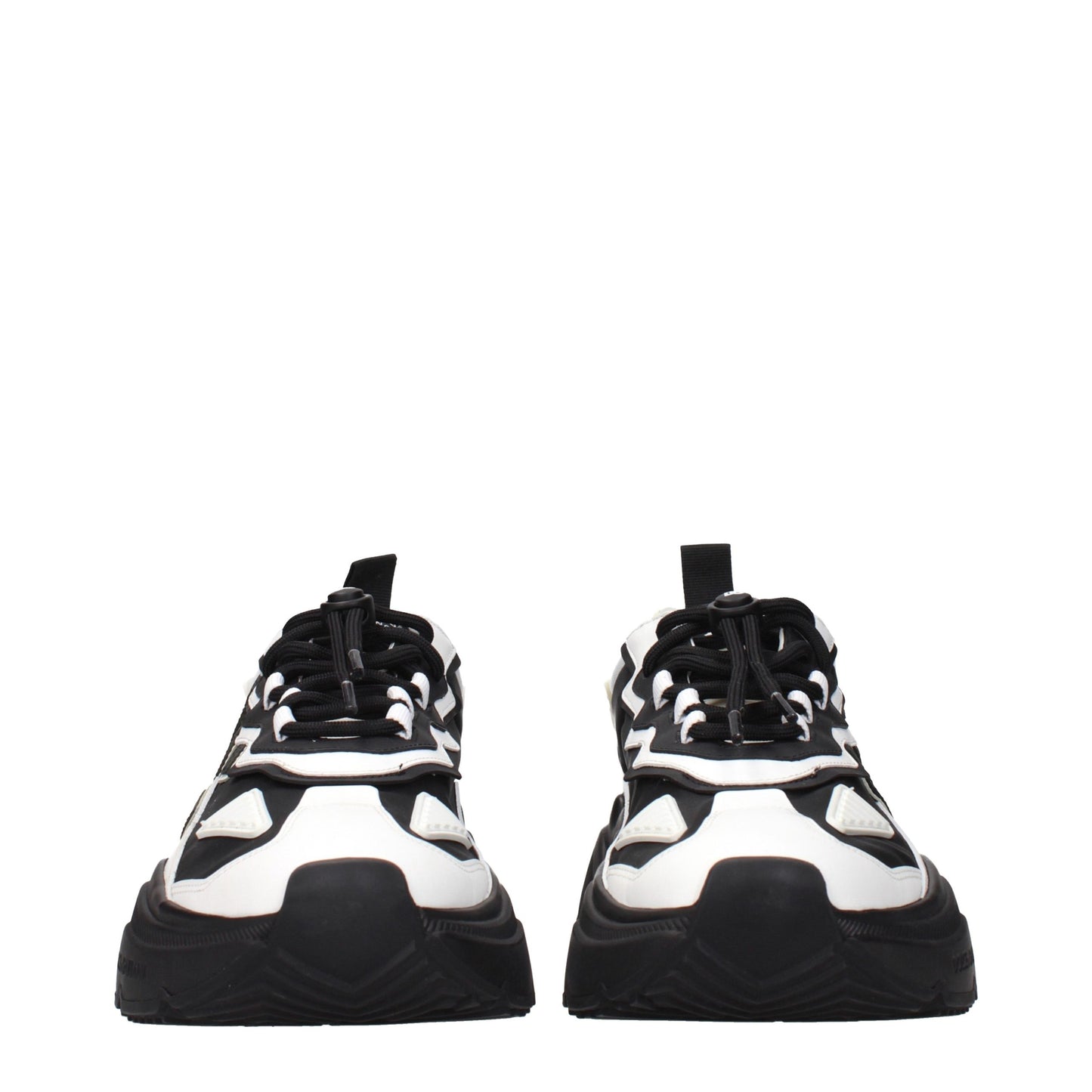 Zapatillas deportivas gruesas Dolce & Gabbana de cuero blanco