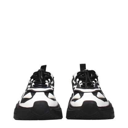 Zapatillas deportivas gruesas Dolce & Gabbana de cuero blanco