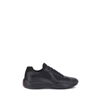 Baskets Prada en polyamide noir