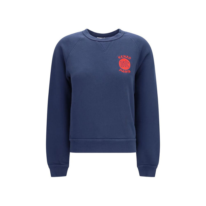 Kenzo Blue Cotton Sweatshirt