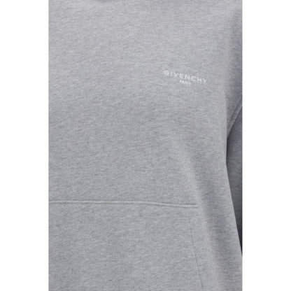 Sudadera de algodón gris Givenchy