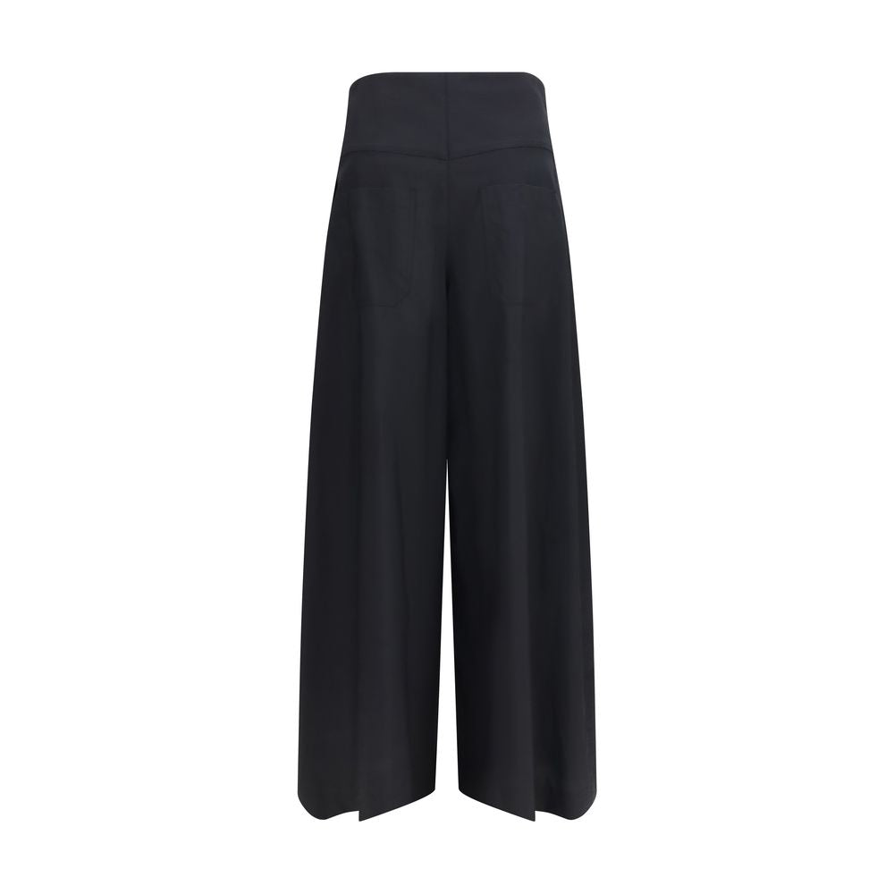 Pantalon casual Brunello Cucinelli en coton noir