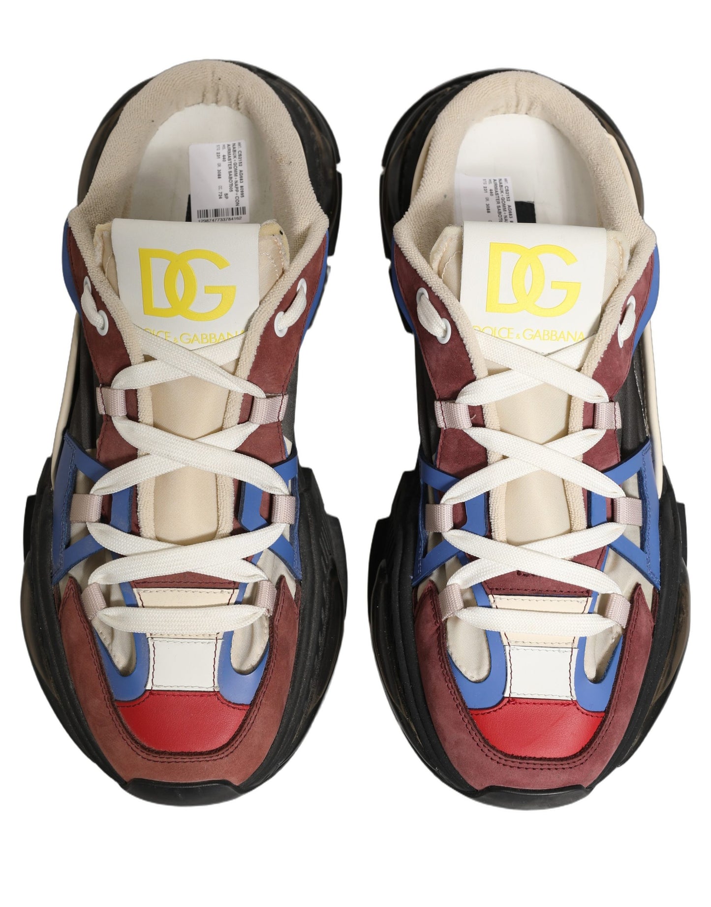 Chaussures Sneakers Airmaster Panneaux Multicolores Dolce & Gabbana