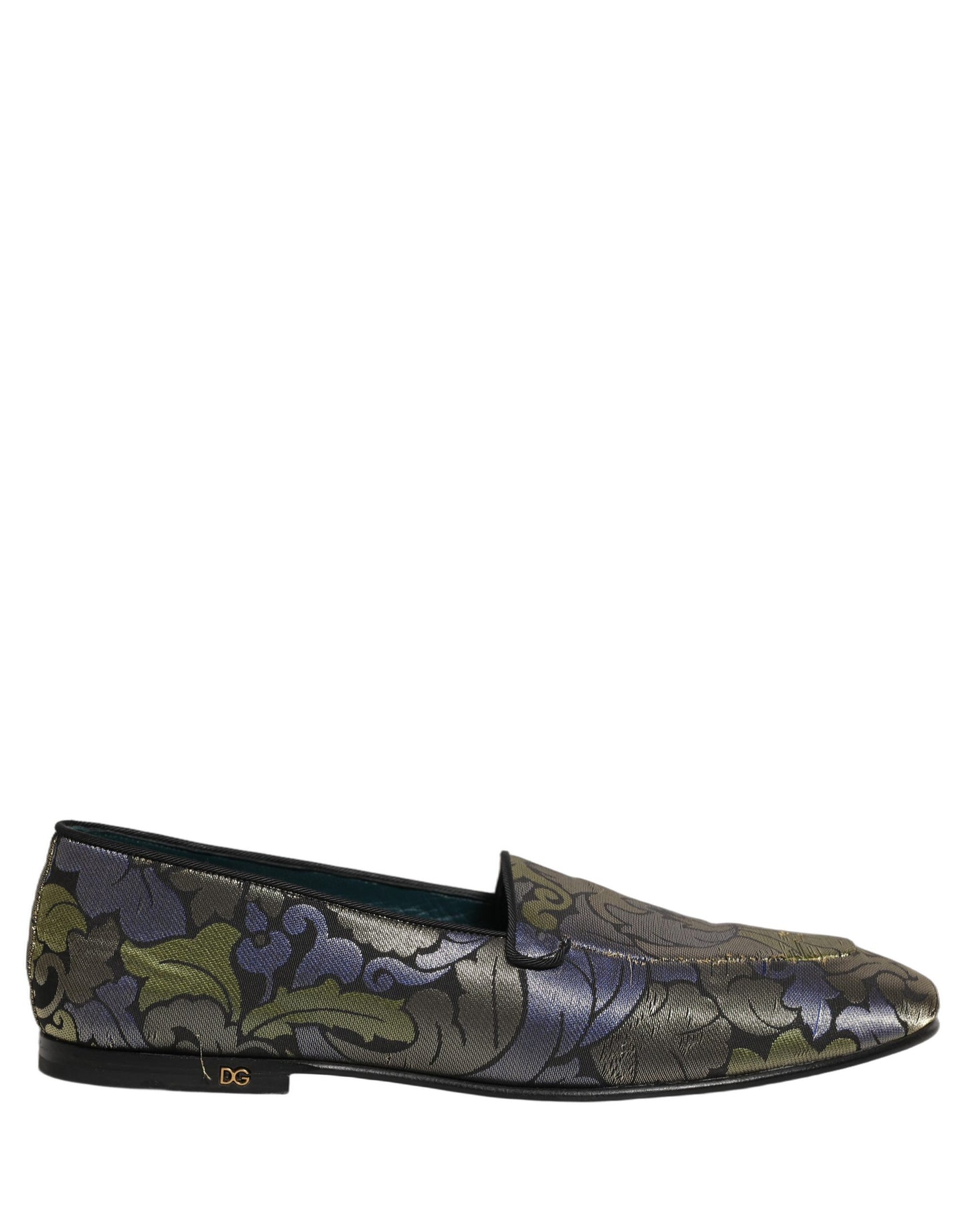 Chaussures Homme Mocassins Jacquard Floral Multicolore Dolce & Gabbana
